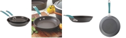 Rachael Ray Cucina Agave Blue Hard-Anodized 9.25" & 11.5" Skillet Set 